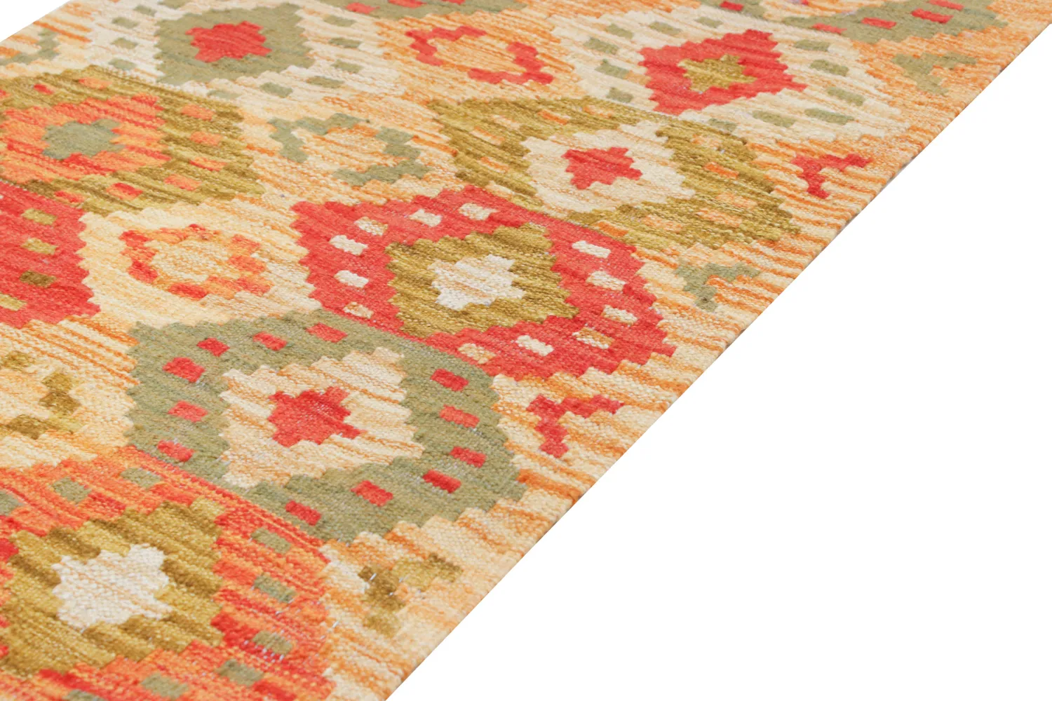 Orientálny Koberec - Vegi Kelim Hand Woven - 54 x 86 cm