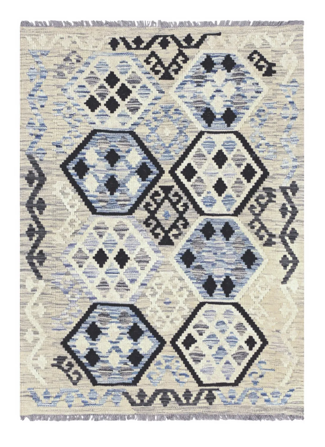 Orientálny Koberec - Vegi Kelim Hand Woven - 83 x 117 cm