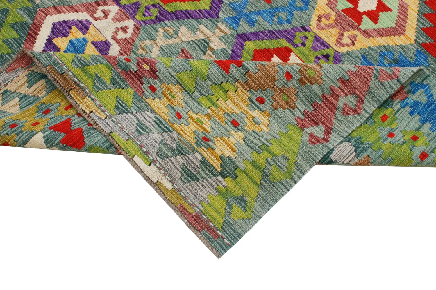 Orientálny Koberec - Vegi Kelim Hand Woven - 199 x 290 cm