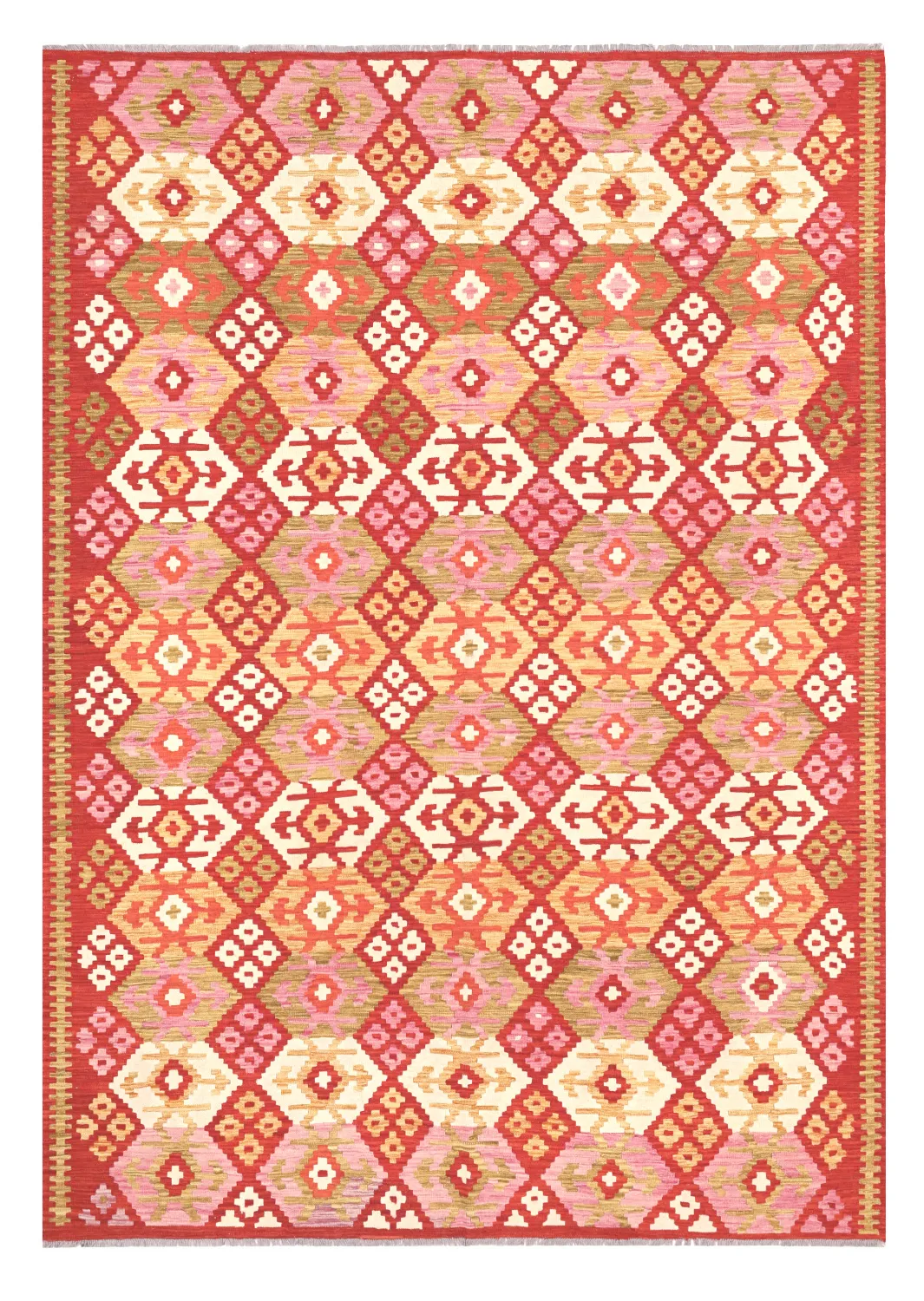 Orientálny Koberec - Vegi Kelim Hand Woven - 207 x 294 cm