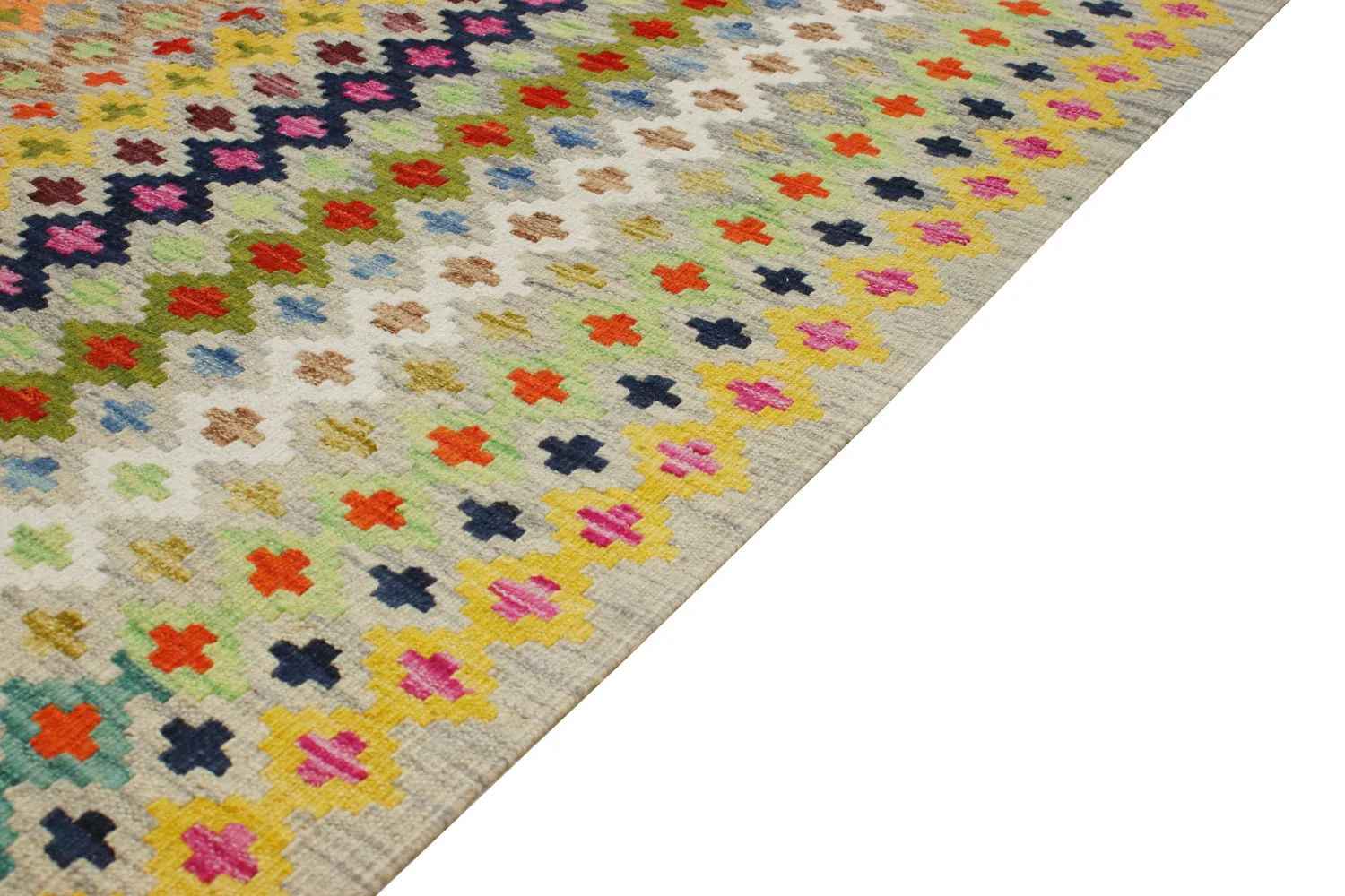 Orientálny Koberec - Vegi Kelim Hand Woven - 296 x 344 cm