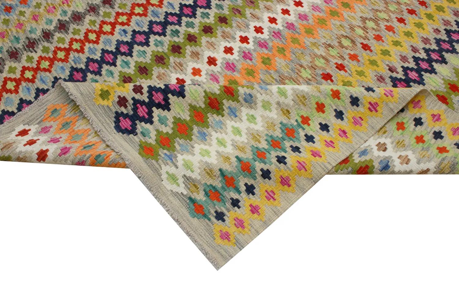 Orientálny Koberec - Vegi Kelim Hand Woven - 296 x 344 cm