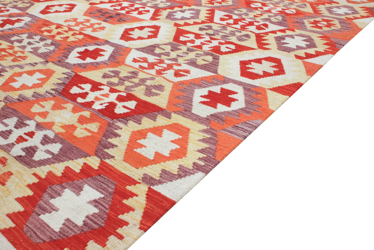 Orientálny Koberec - Vegi Kelim Hand Woven - 248 x 352 cm