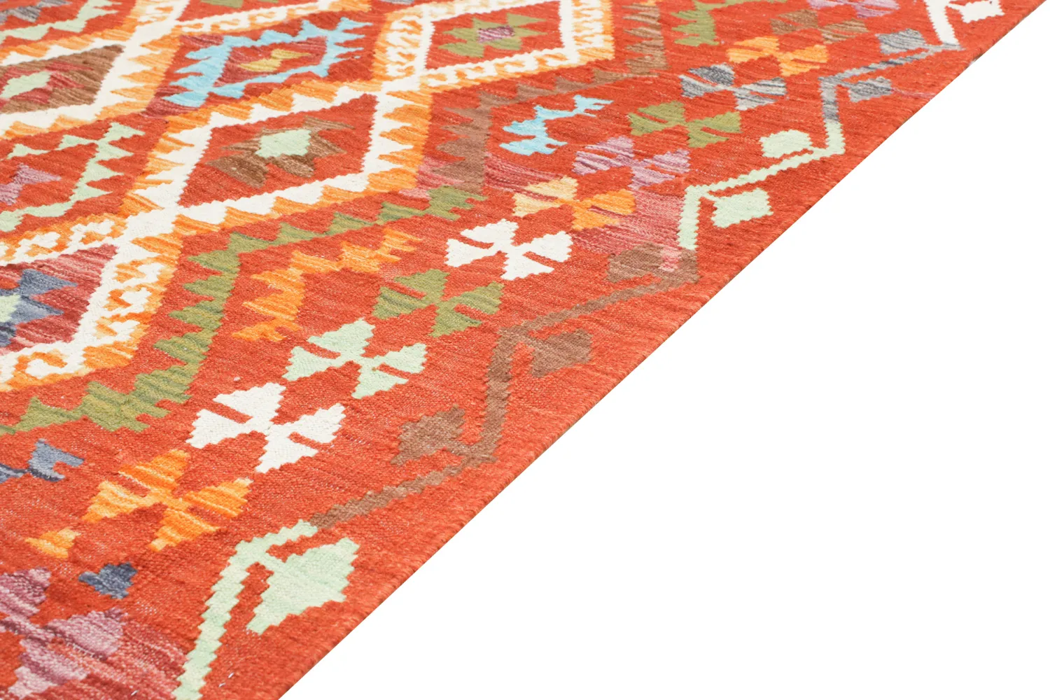 Orientálny Koberec - Vegi Kelim Hand Woven - 130 x 176 cm