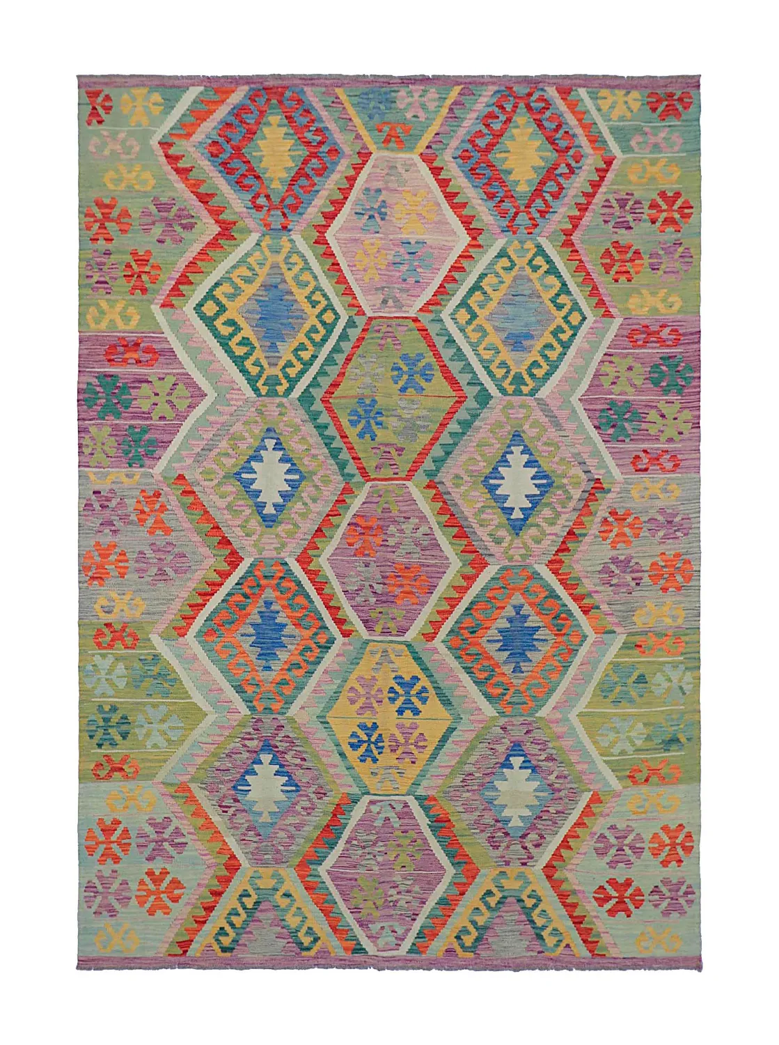 Orientálny Koberec - Vegi Kelim Hand Woven - 200 x 293 cm