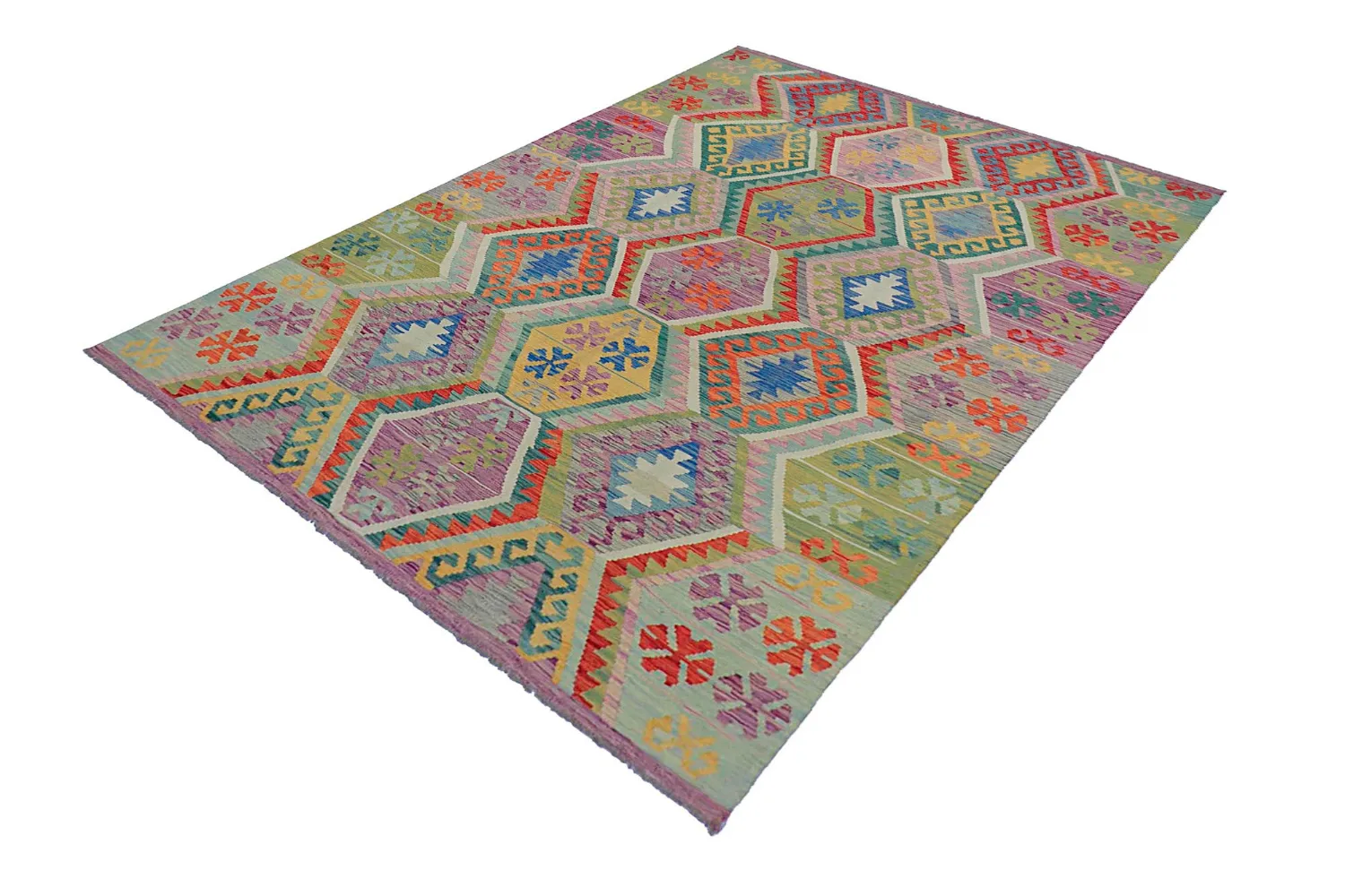 Orientálny Koberec - Vegi Kelim Hand Woven - 200 x 293 cm