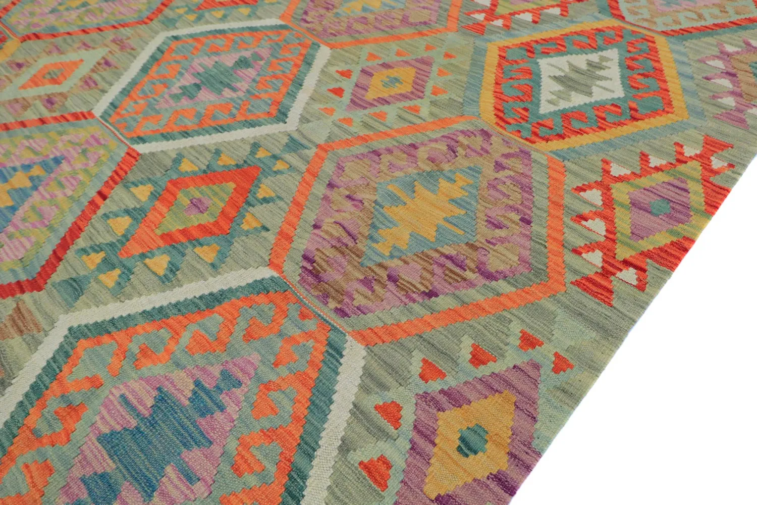 Orientálny Koberec - Vegi Kelim Hand Woven - 178 x 248 cm