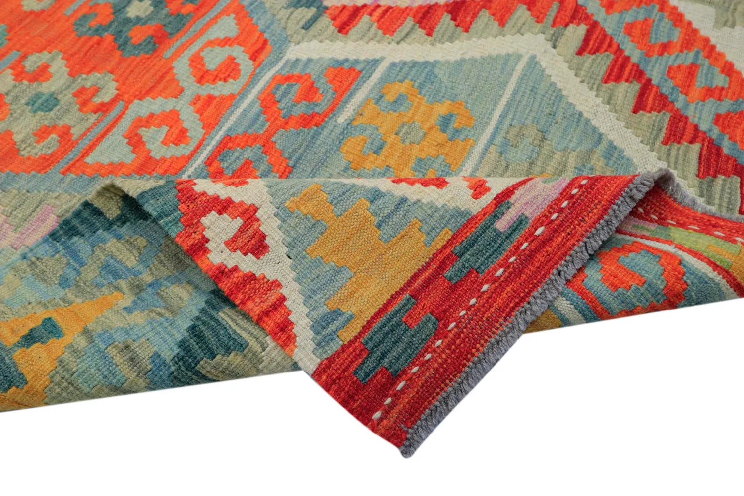 Orientálny Koberec - Vegi Kelim Hand Woven - 171 x 253 cm