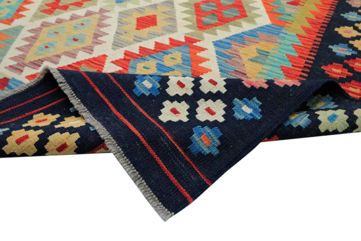 Orientálny Koberec - Vegi Kelim Hand Woven - 303 x 393 cm