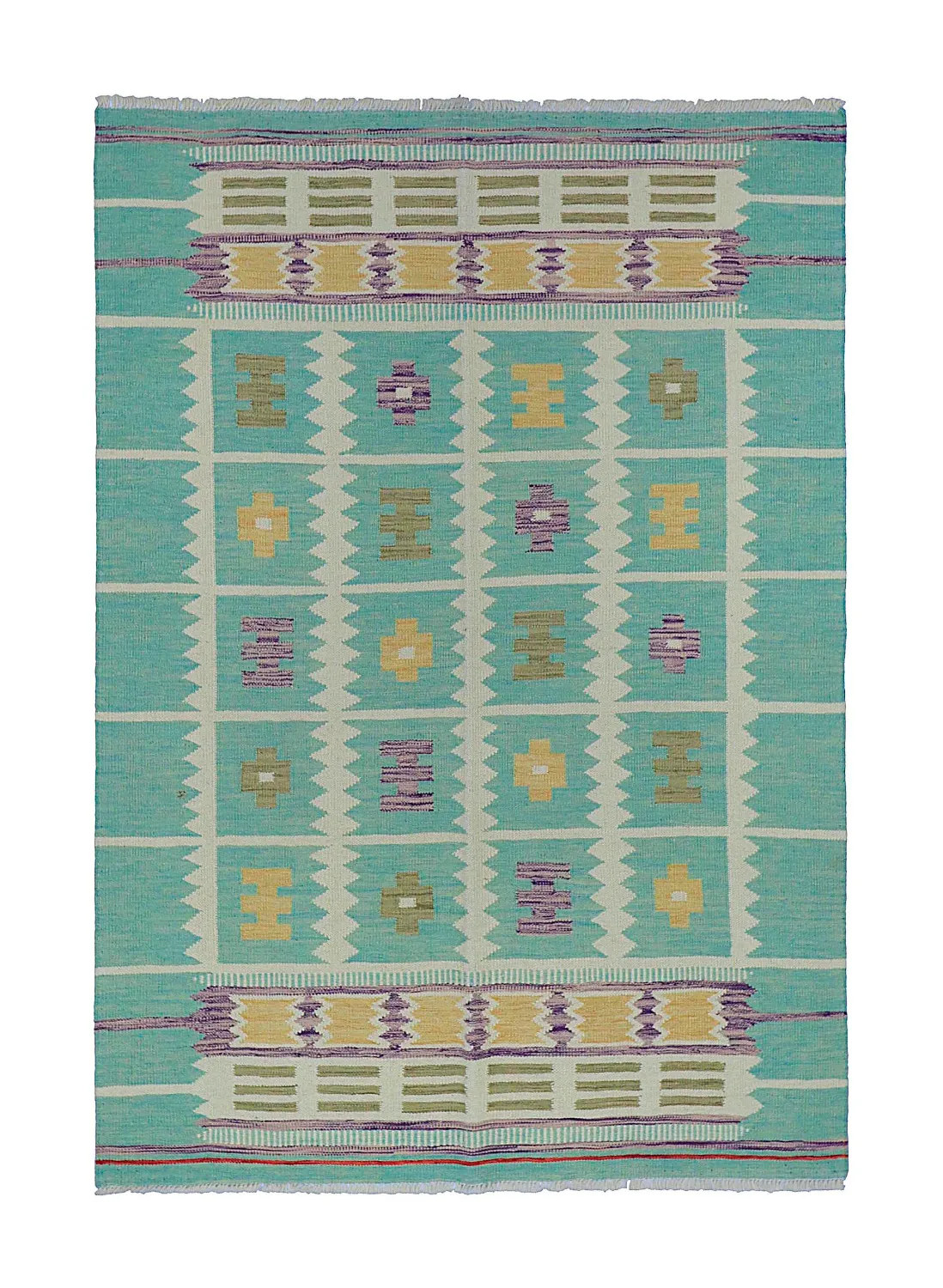 Orientálny Koberec - Vegi Kelim Hand Woven - 124 x 179 cm