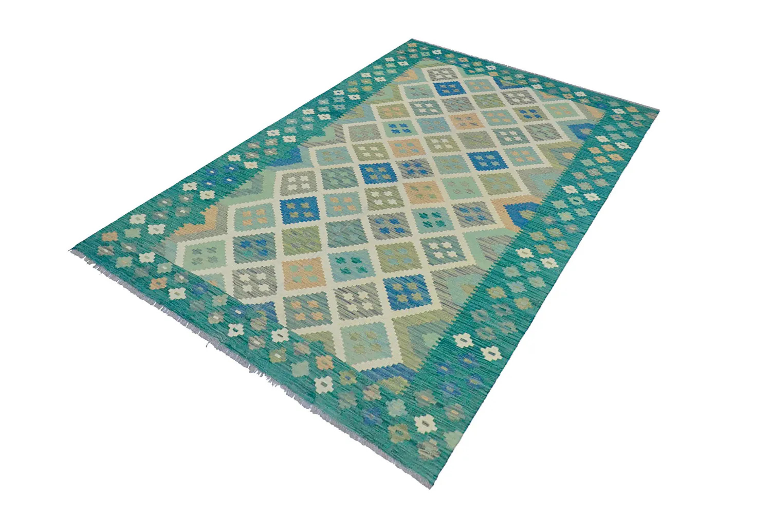 Orientálny Koberec - Vegi Kelim Hand Woven - 169 x 248 cm