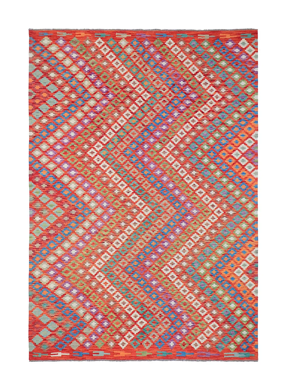 Orientálny Koberec - Vegi Kelim Hand Woven - 207 x 301 cm