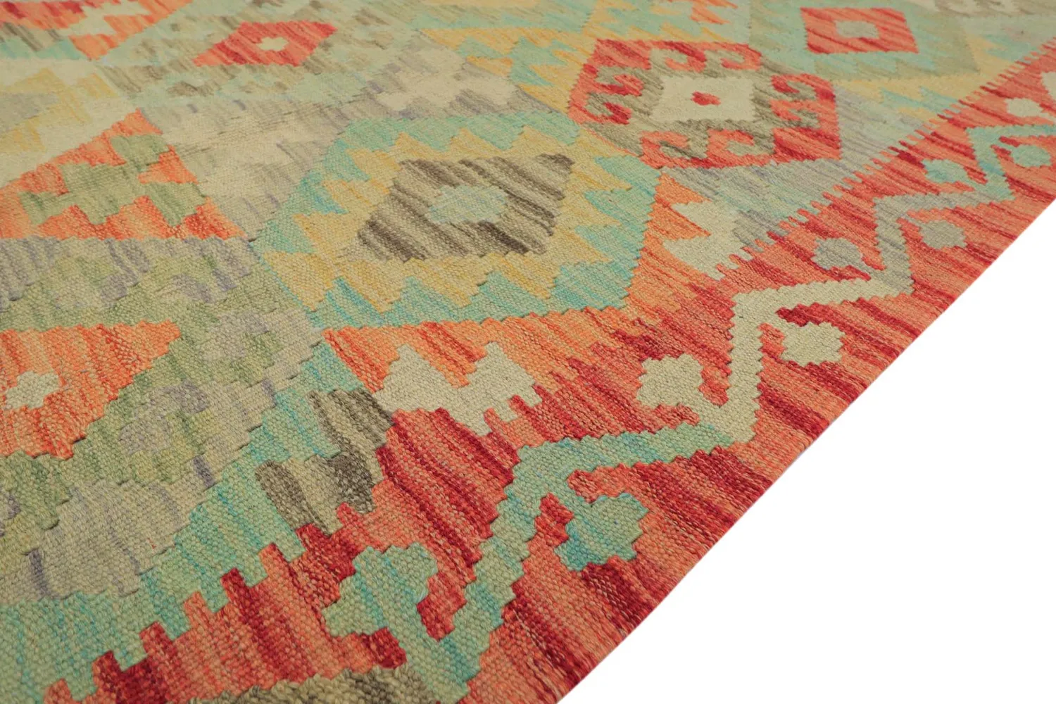 Orientálny Koberec - Vegi Kelim Hand Woven - 88 x 199 cm