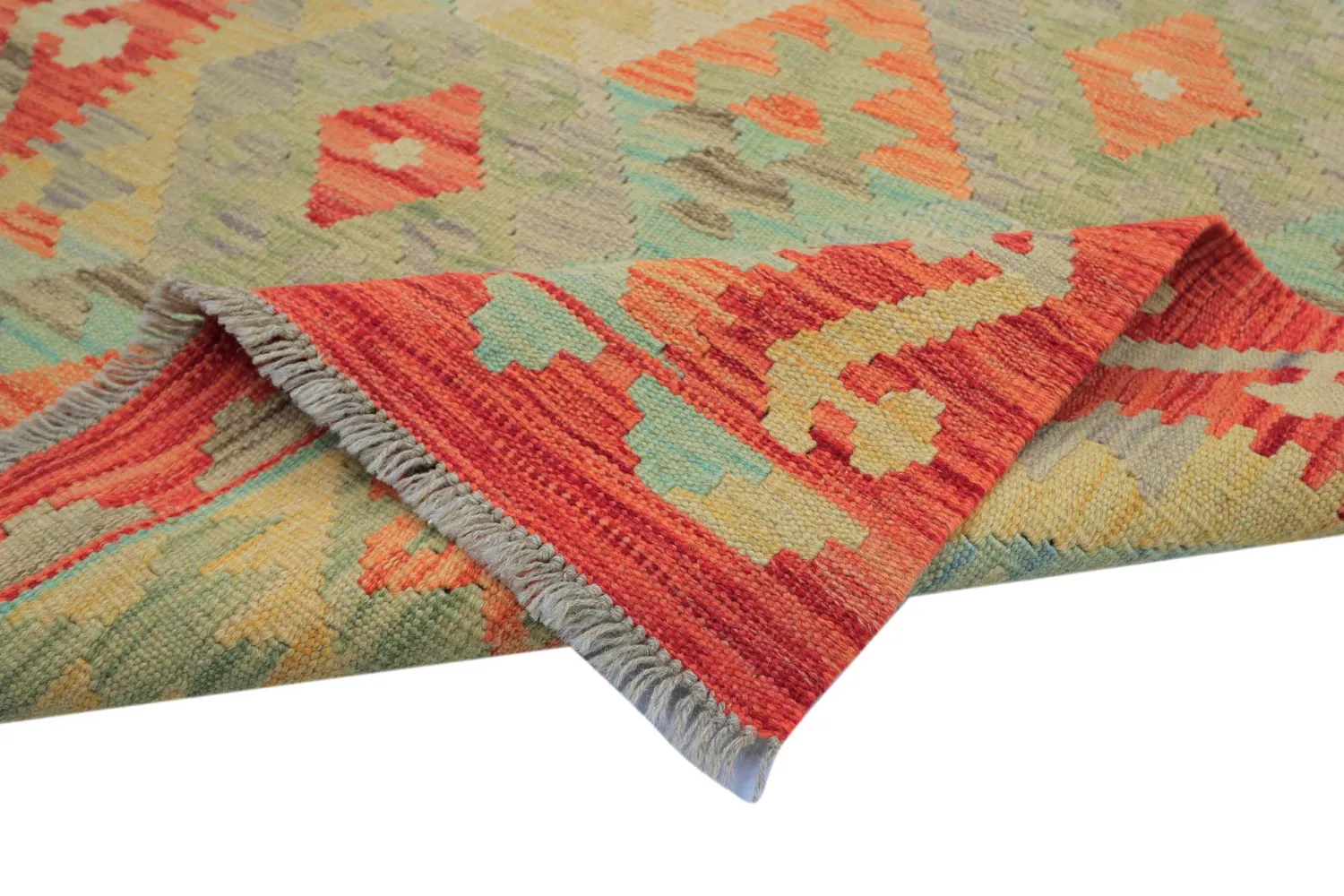 Orientálny Koberec - Vegi Kelim Hand Woven - 88 x 199 cm