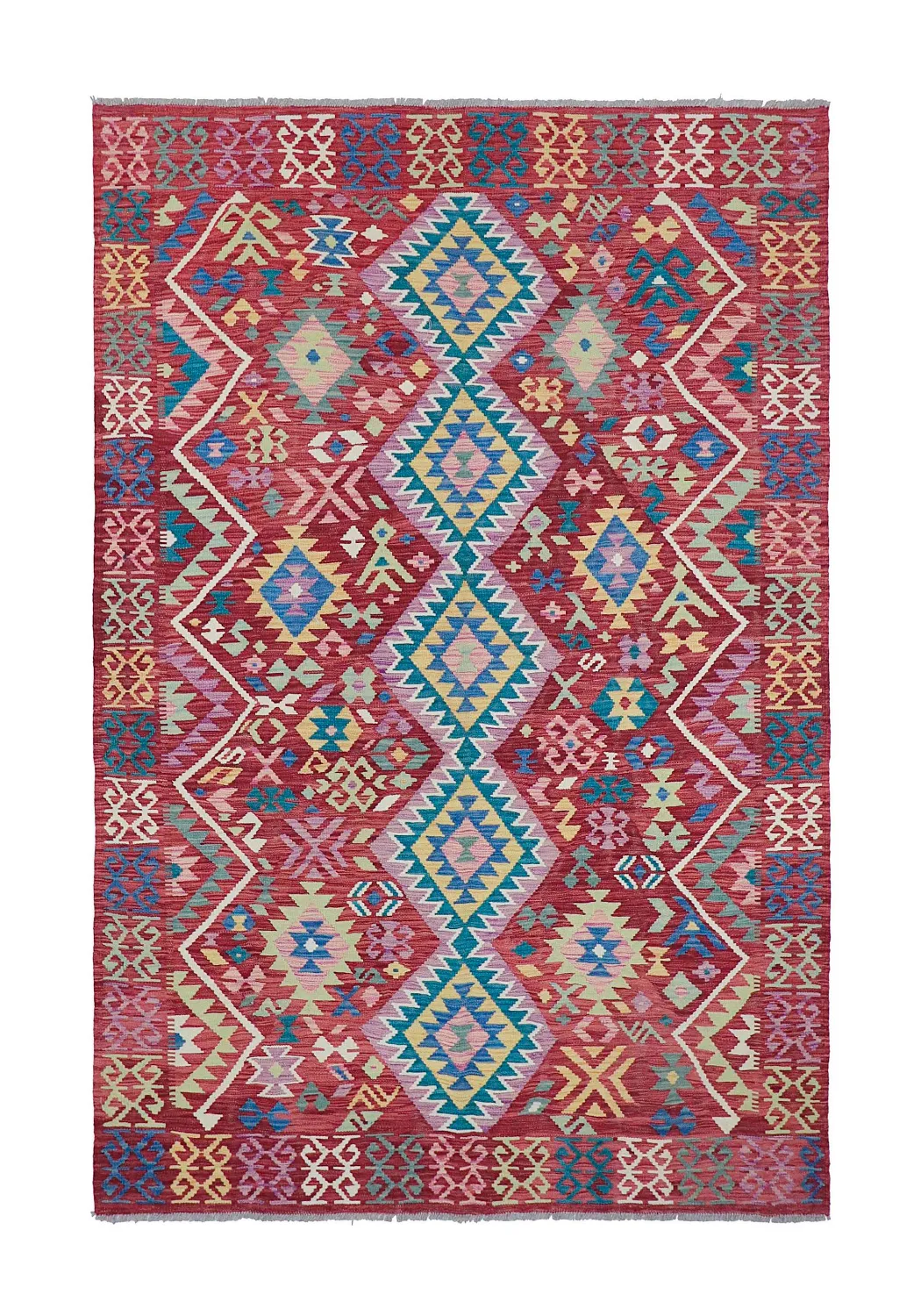 Orientálny Koberec - Vegi Kelim Hand Woven - 161 x 243 cm