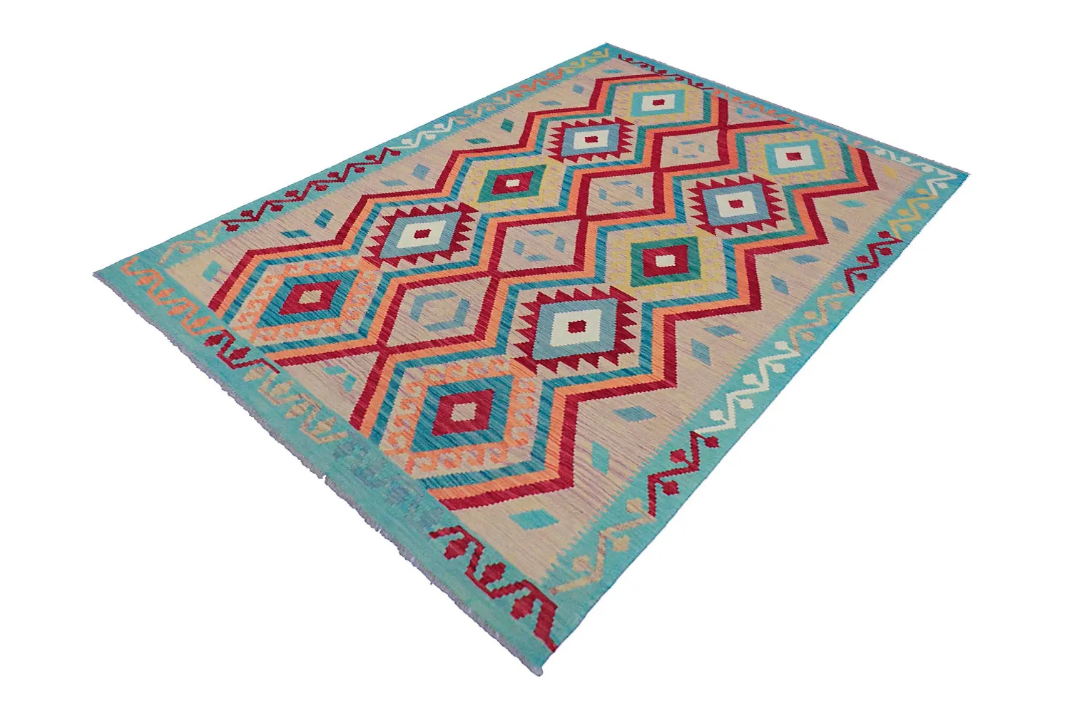 Orientálny Koberec - Vegi Kelim Hand Woven - 175 x 247 cm