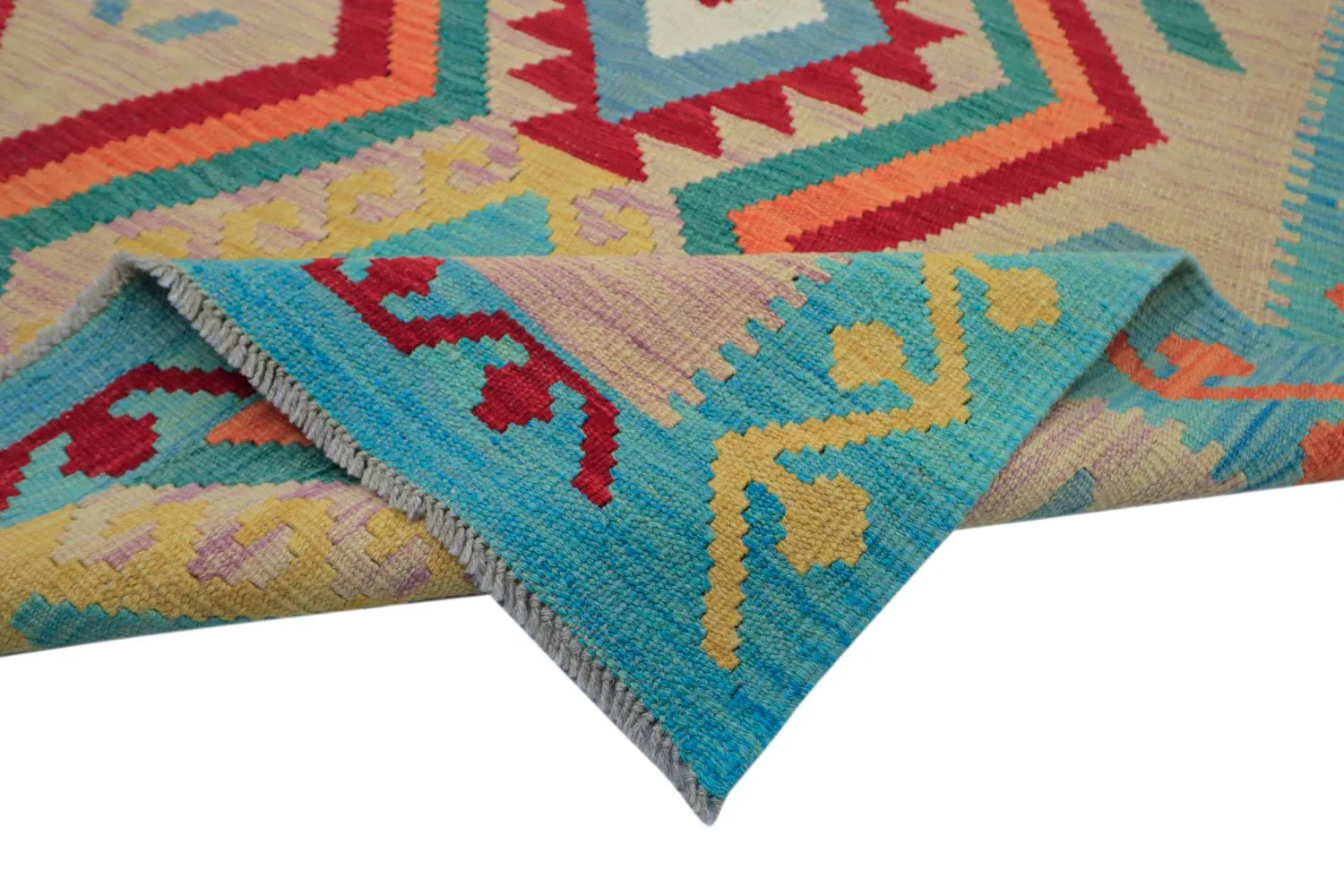 Orientálny Koberec - Vegi Kelim Hand Woven - 175 x 247 cm