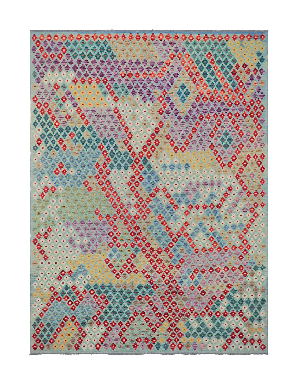Orientálny Koberec - Vegi Kelim Hand Woven - 211 x 288 cm