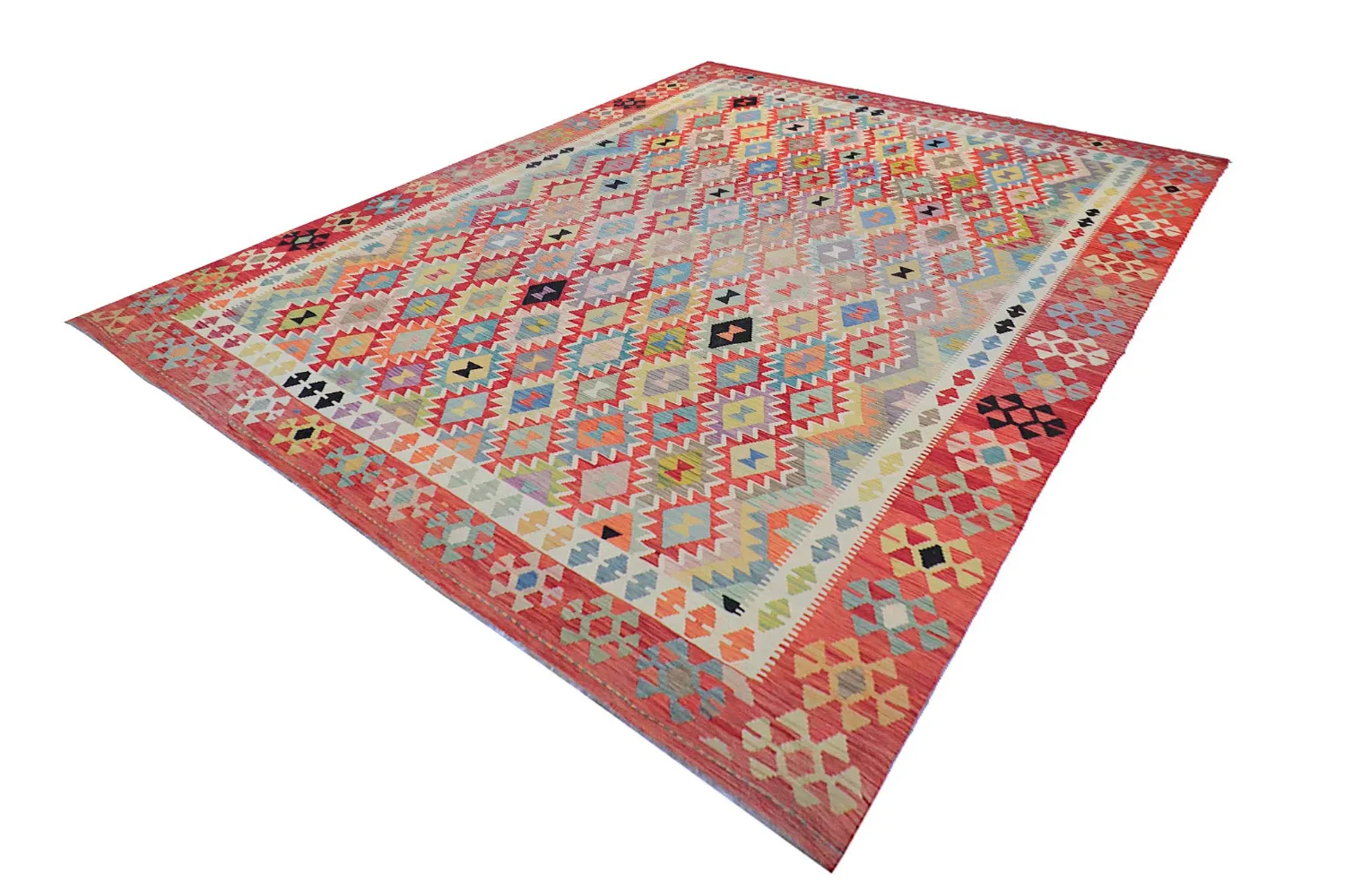 Orientálny Koberec - Vegi Kelim Hand Woven - 323 x 415 cm