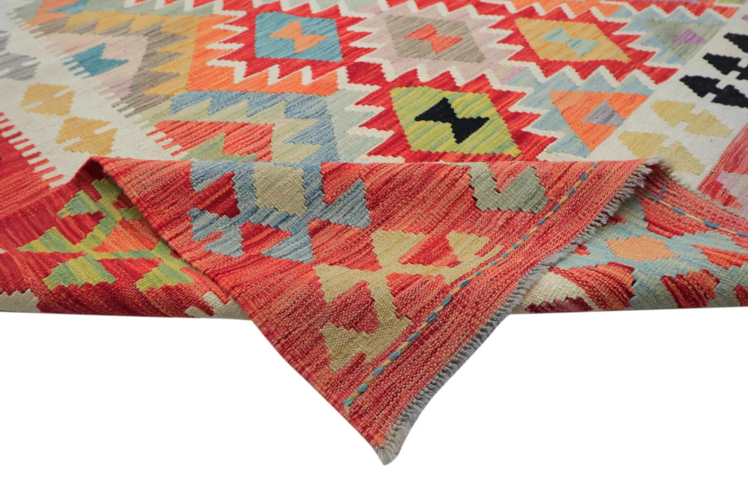 Orientálny Koberec - Vegi Kelim Hand Woven - 323 x 415 cm