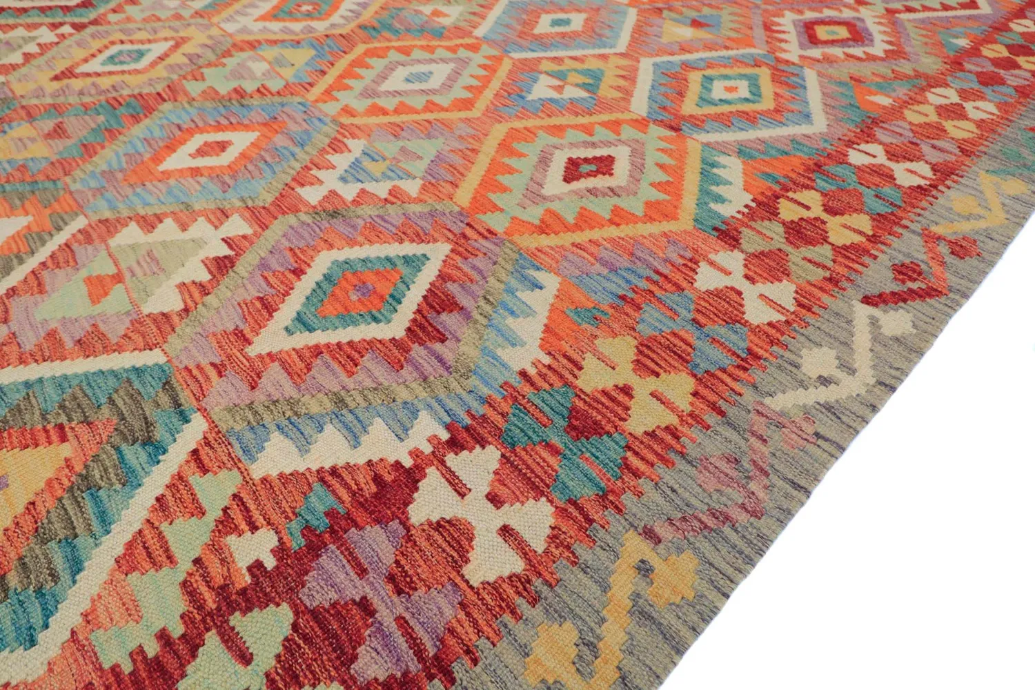 Orientálny Koberec - Vegi Kelim Hand Woven - 200 x 286 cm