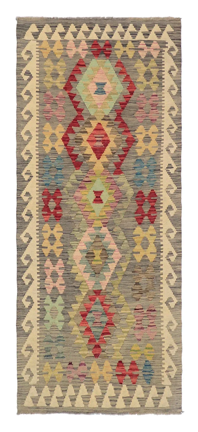 Orientálny Koberec - Vegi Kelim Hand Woven - 81 x 199 cm