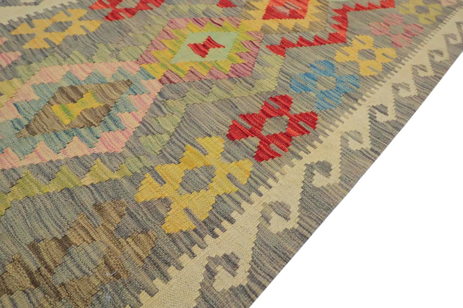Orientálny Koberec - Vegi Kelim Hand Woven - 81 x 199 cm