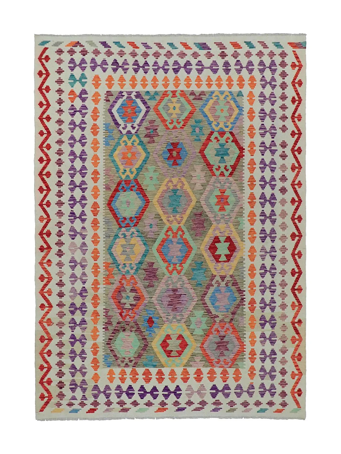 Orientálny Koberec - Vegi Kelim Hand Woven - 175 x 245 cm