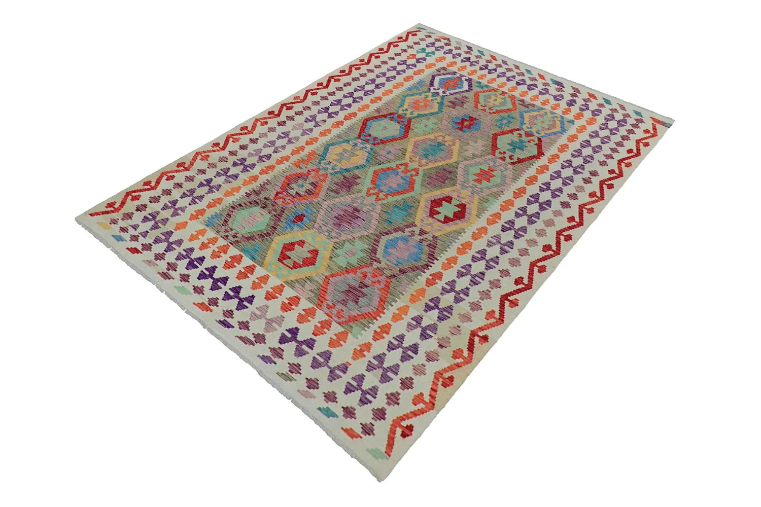 Orientálny Koberec - Vegi Kelim Hand Woven - 175 x 245 cm