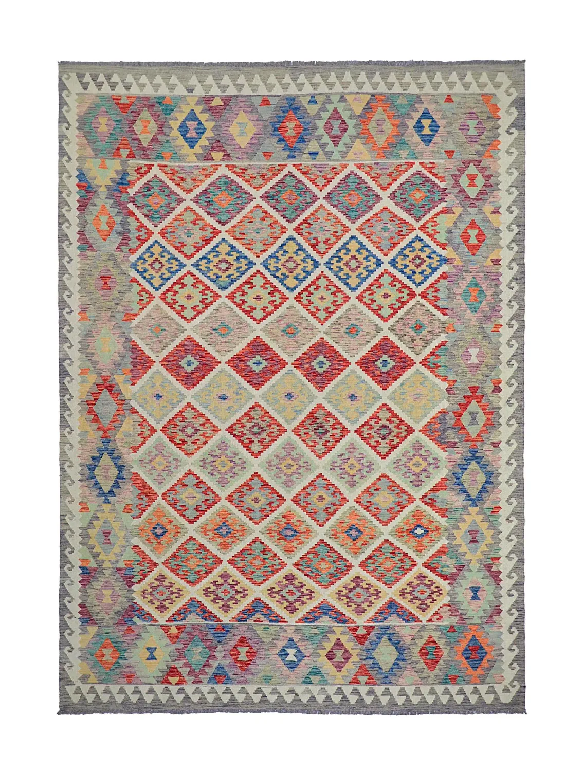 Orientálny Koberec - Vegi Kelim Hand Woven - 207 x 291 cm
