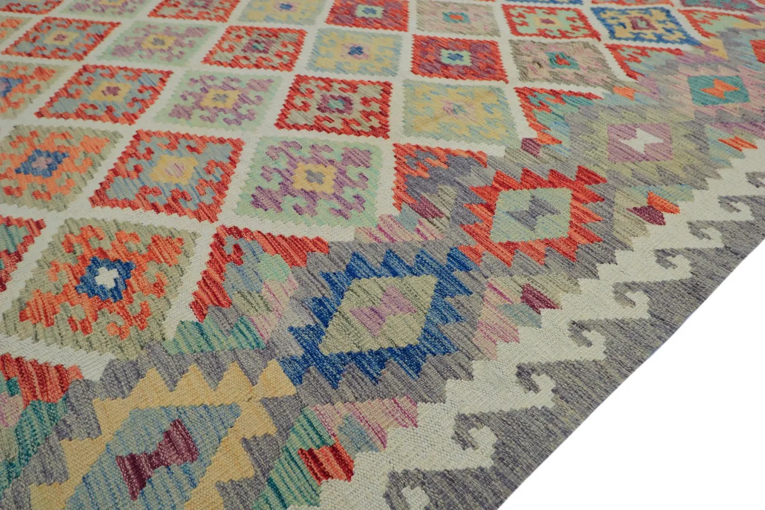 Orientálny Koberec - Vegi Kelim Hand Woven - 207 x 291 cm
