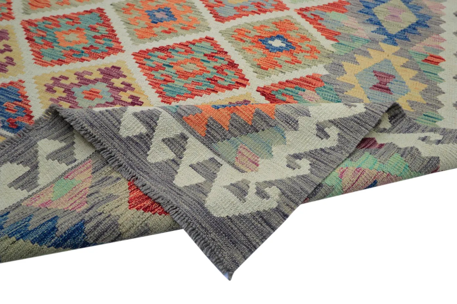 Orientálny Koberec - Vegi Kelim Hand Woven - 207 x 291 cm