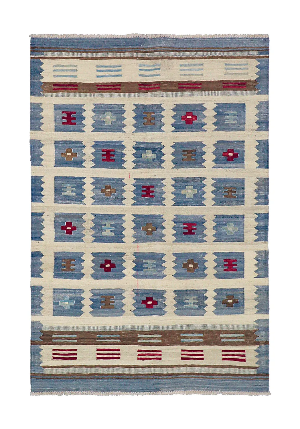 Orientálny Koberec - Vegi Kelim Hand Woven - 98 x 151 cm