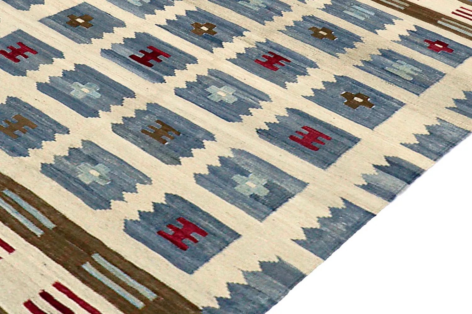 Orientálny Koberec - Vegi Kelim Hand Woven - 100 x 148 cm