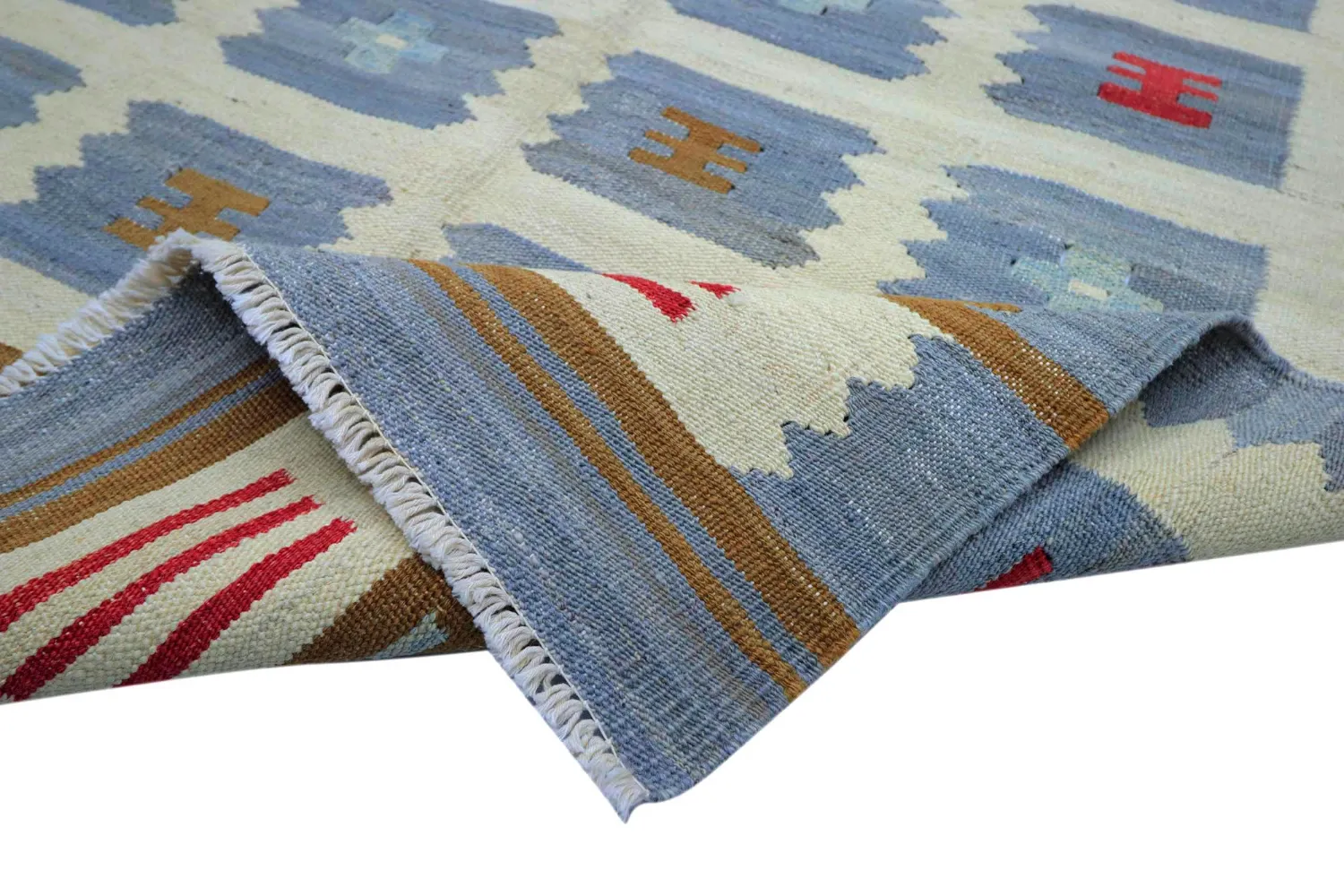 Orientálny Koberec - Vegi Kelim Hand Woven - 100 x 148 cm