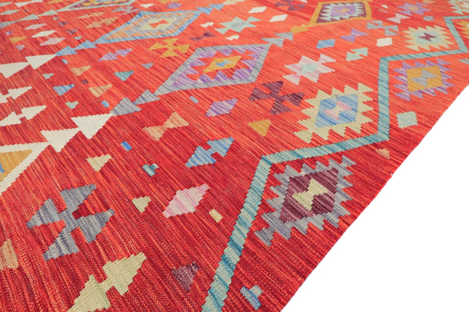 Orientálny Koberec - Vegi Kelim Hand Woven - 203 x 299 cm