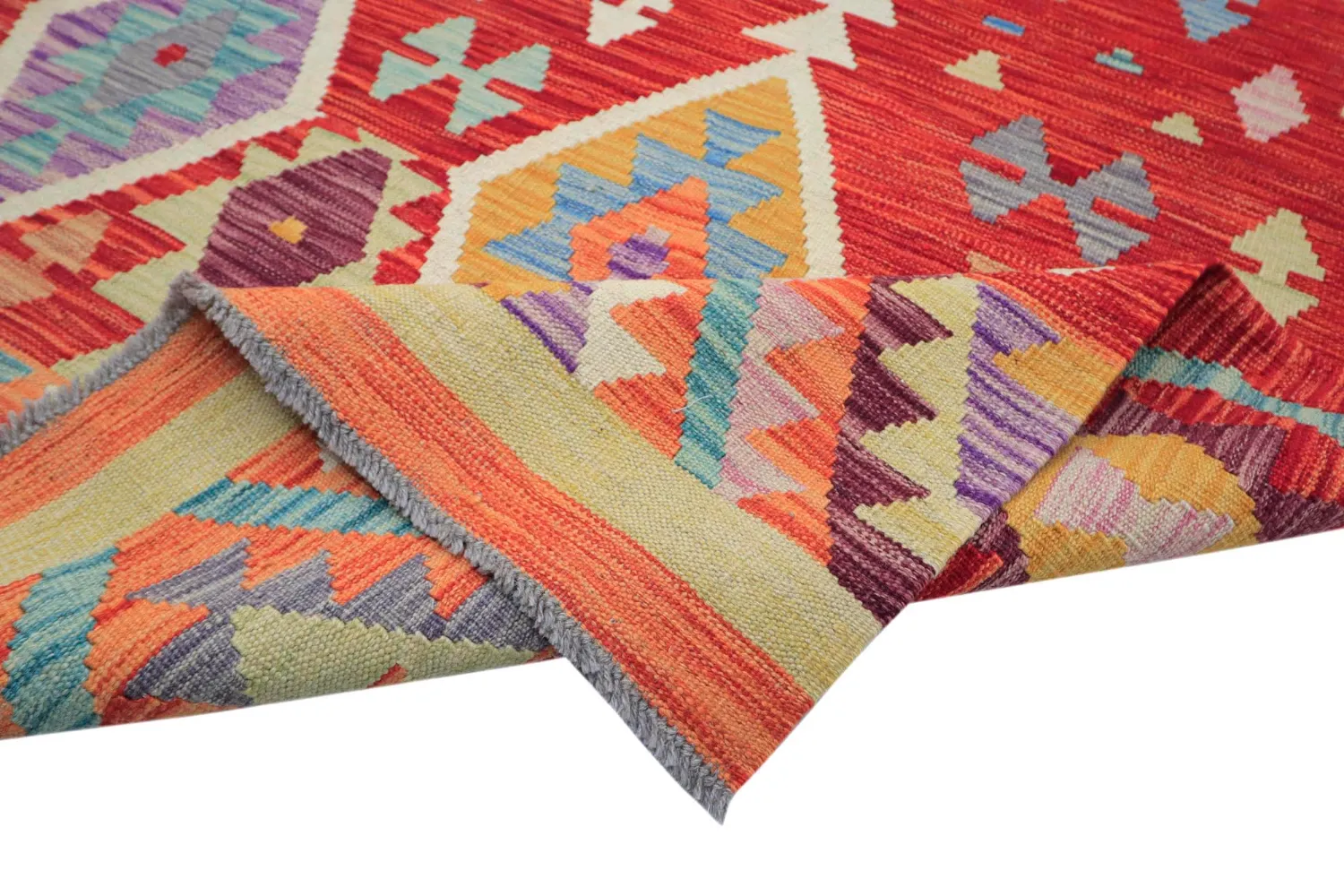Orientálny Koberec - Vegi Kelim Hand Woven - 203 x 299 cm