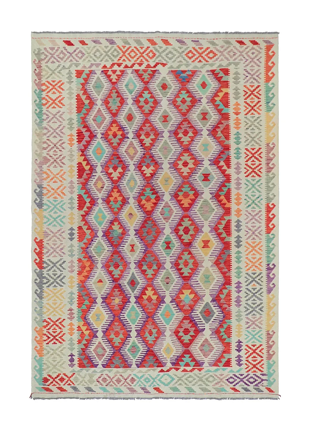 Orientálny Koberec - Vegi Kelim Hand Woven - 200 x 295 cm