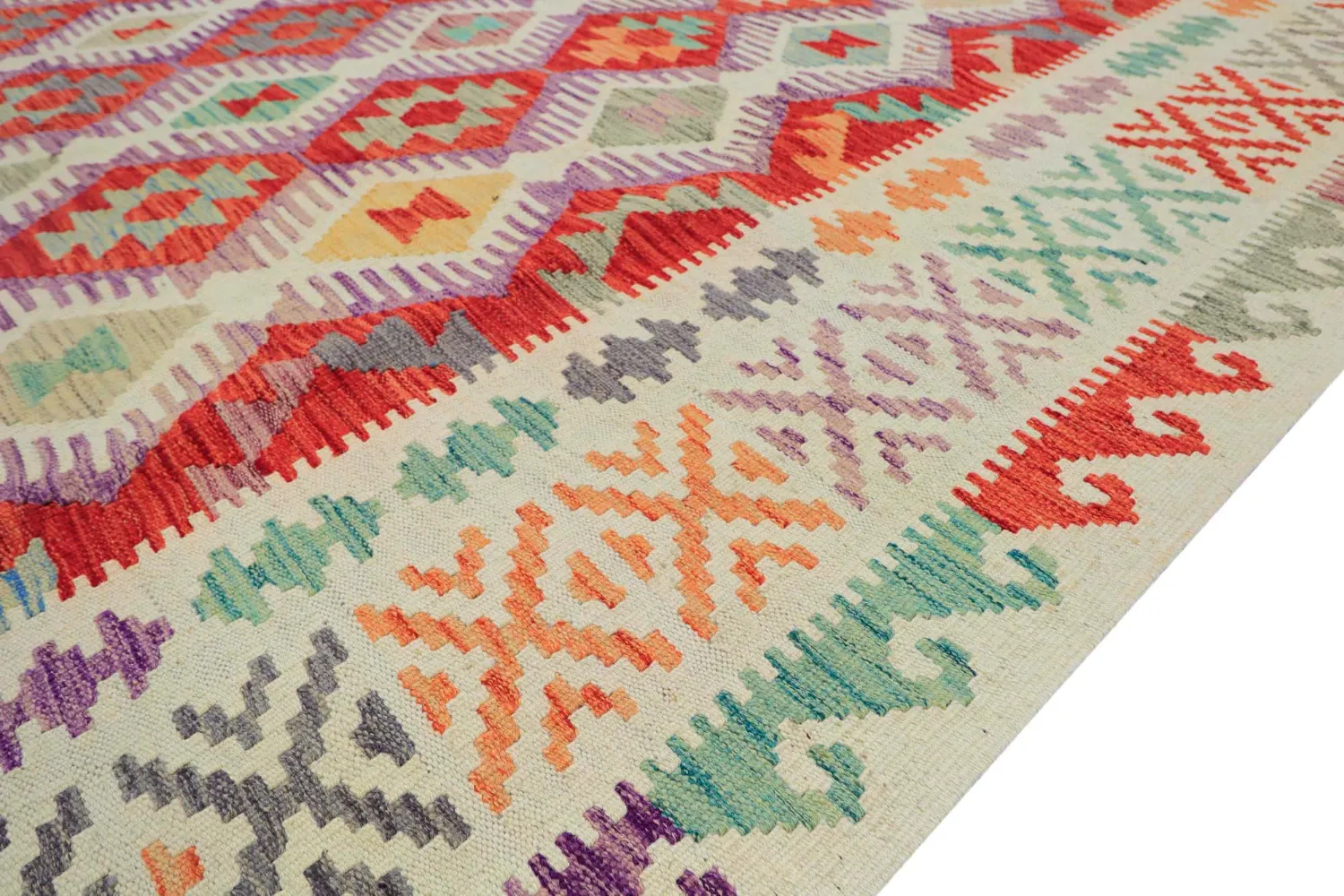Orientálny Koberec - Vegi Kelim Hand Woven - 200 x 295 cm