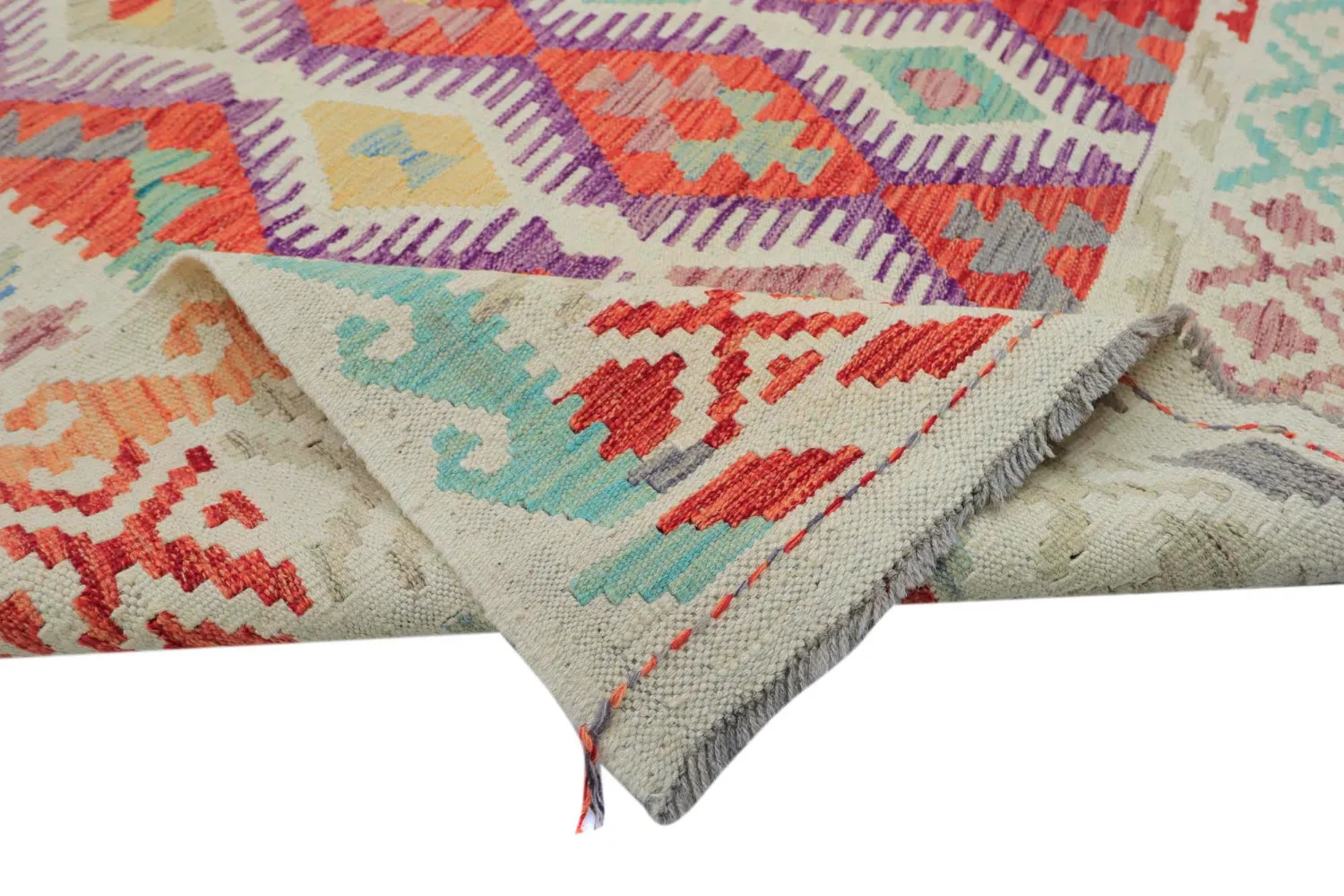 Orientálny Koberec - Vegi Kelim Hand Woven - 200 x 295 cm
