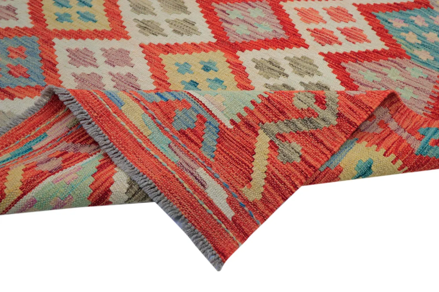 Orientálny Koberec - Vegi Kelim Hand Woven - 174 x 250 cm