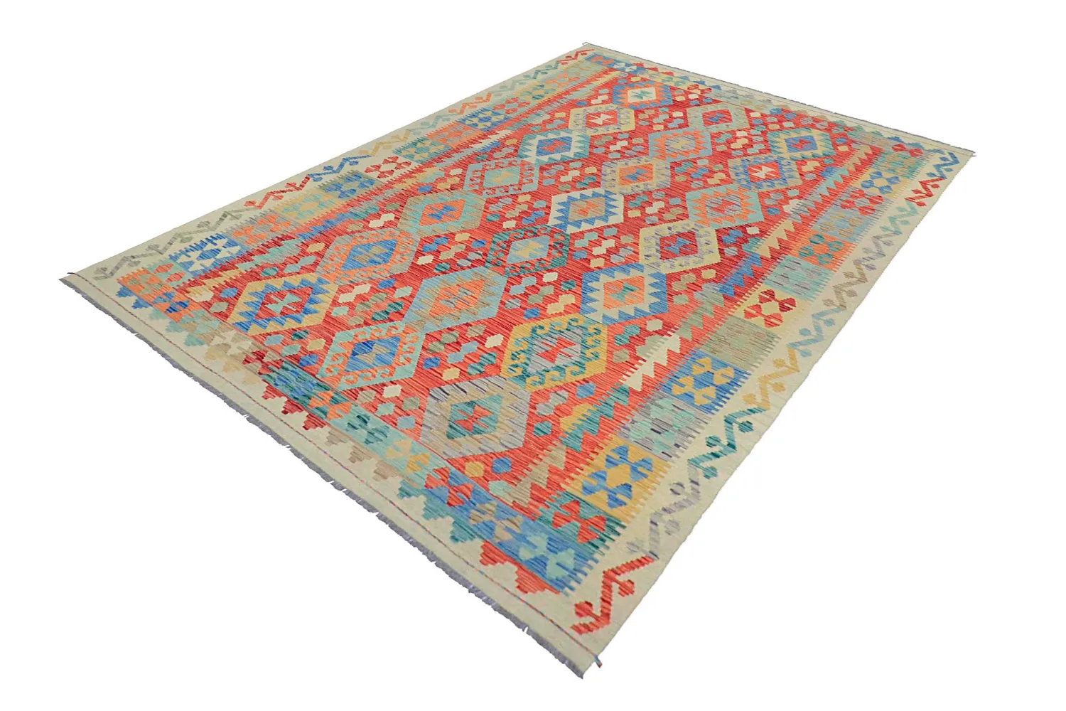 Orientálny Koberec - Vegi Kelim Hand Woven - 202 x 294 cm