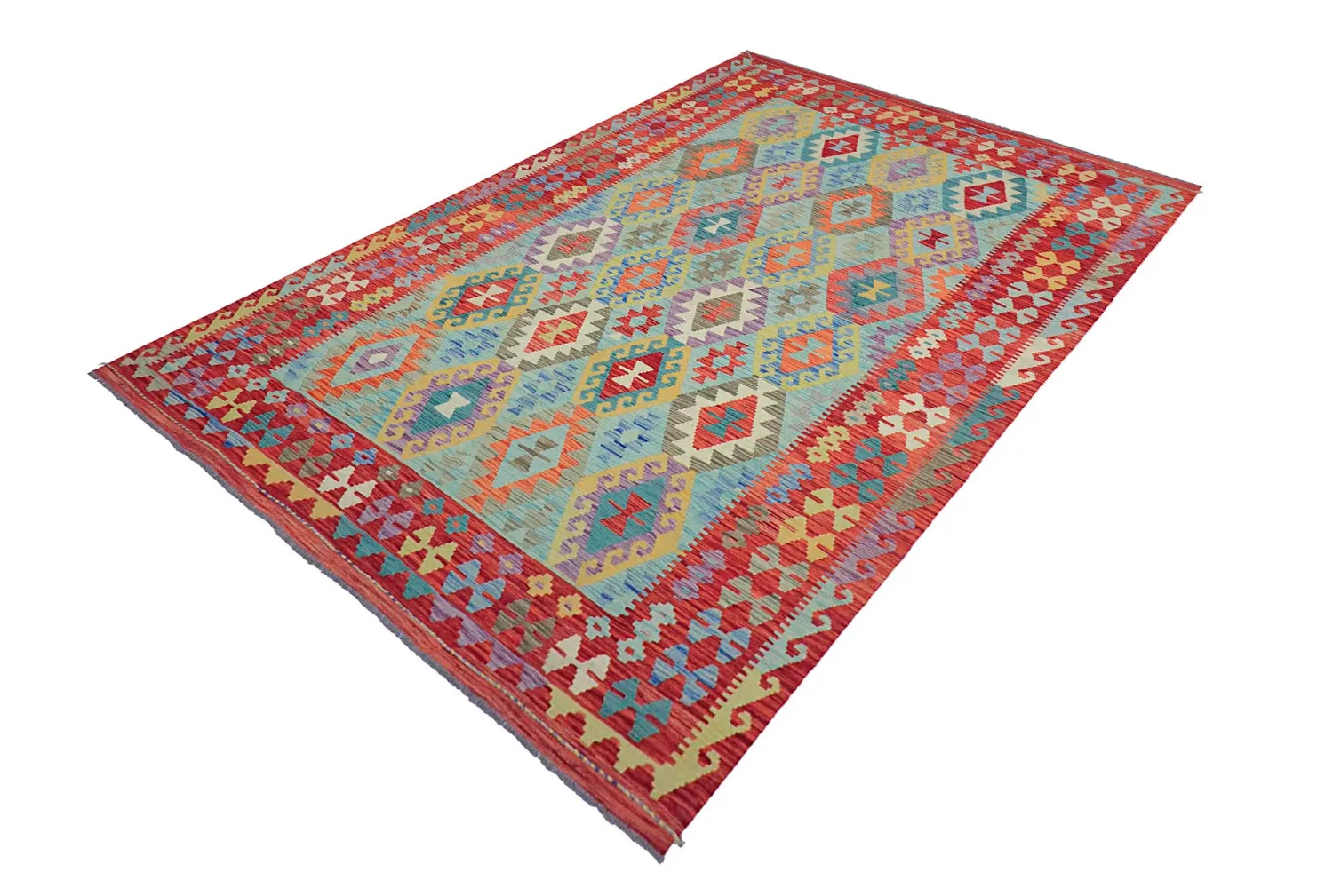 Orientálny Koberec - Vegi Kelim Hand Woven - 199 x 295 cm