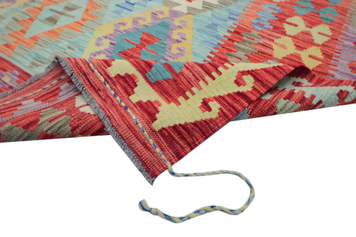 Orientálny Koberec - Vegi Kelim Hand Woven - 199 x 295 cm