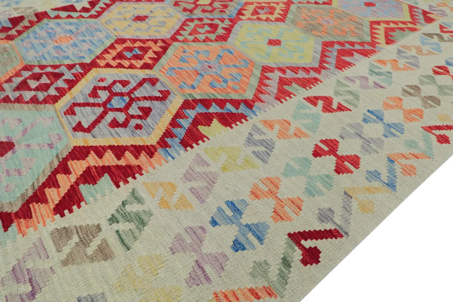 Orientálny Koberec - Vegi Kelim Hand Woven - 176 x 247 cm
