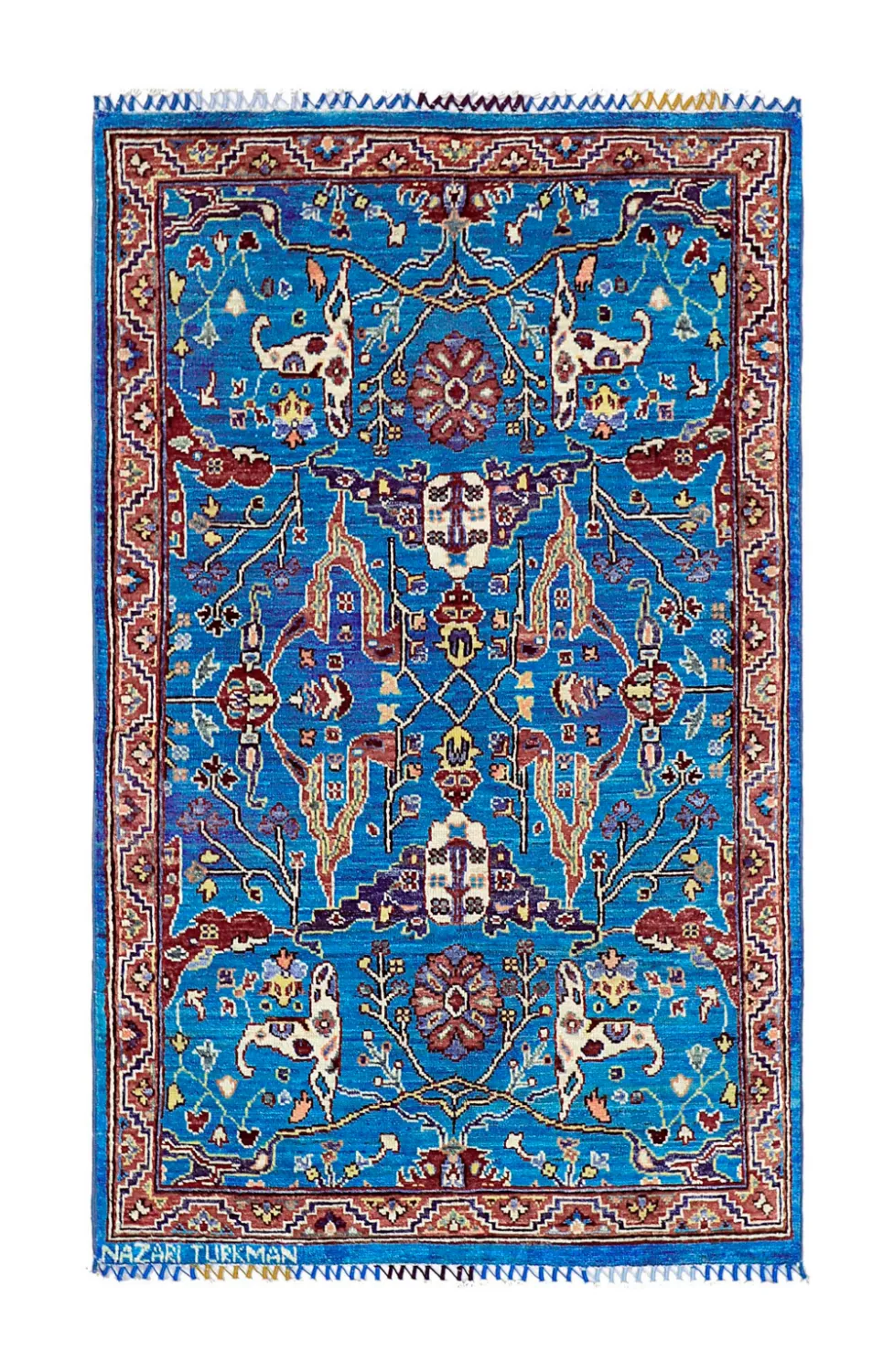 Orientálny Koberec - Chaman Rug Hand Knotted - 92 x 150 cm