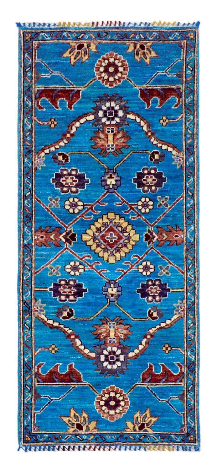 Orientálny Koberec - Chaman Rug Hand Knotted - 62 x 149 cm
