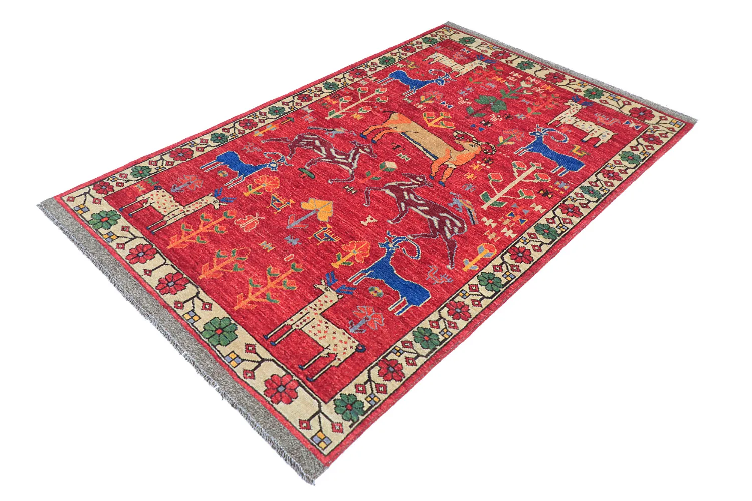 Orientálny Koberec - Tribal Hand Knotted - 158 x 239 cm