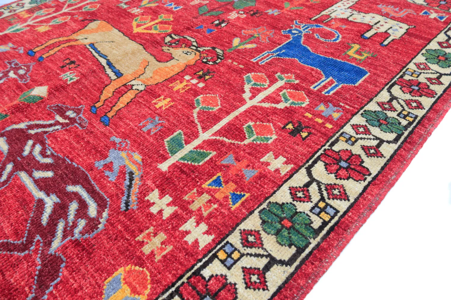 Orientálny Koberec - Tribal Hand Knotted - 158 x 239 cm