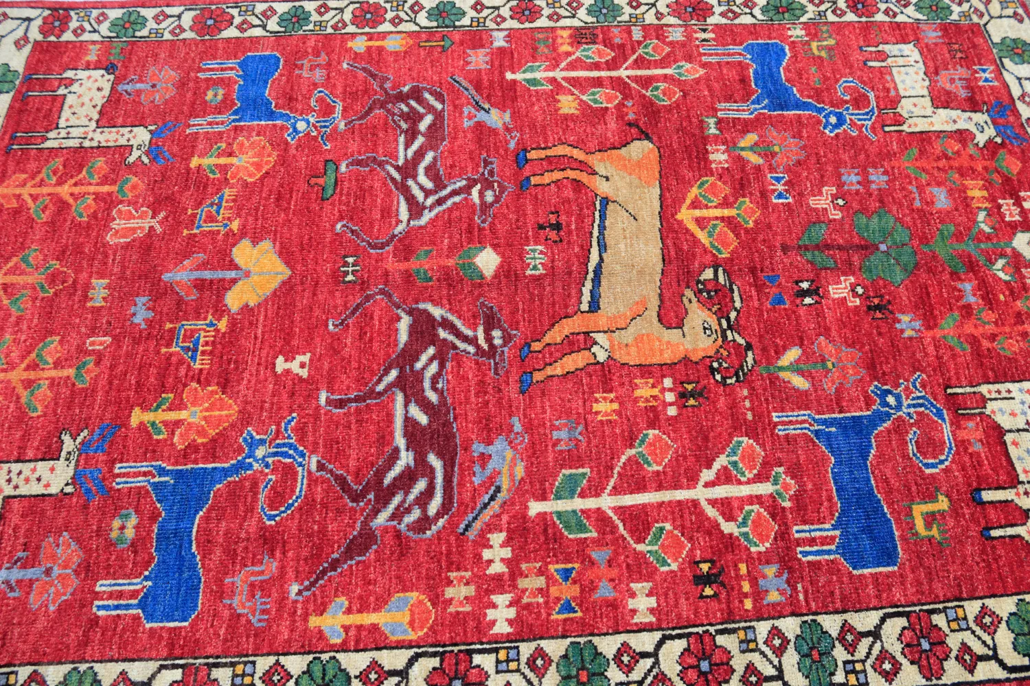 Orientálny Koberec - Tribal Hand Knotted - 158 x 239 cm